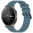 For Huawei GT2 Pro 22mm Textured Silicone Solid Color Watch Band(Rock Cyan) - Watch Bands by PMC TechLife | Online Shopping South Africa | PMC TechLife