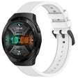 For Huawei Watch GT 2E 22mm Textured Silicone Solid Color Watch Band(White) - Watch Bands by PMC TechLife | Online Shopping South Africa | PMC TechLife
