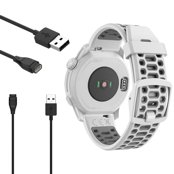 For COROS Vertix 2 Integrated Watch Charging Cable With Data Transmission Function(Black)