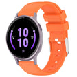 Compatible with Garmin Vivoactive 5 20mm Smooth Solid Color Silicone Watch Band(Orange) - free shipping - PMC TechLife - Order now!
