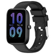 For Amazfit Bip 3 Pro 20mm Smooth Solid Color Silicone Watch Band(Black) - free shipping - PMC TechLife - Order now!