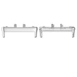 For Samsung Galaxy Fit 3 SM-R390 1 Pair Metal Watch Band Connector(Silver) - free shipping - PMC TechLife - Order now!