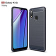 Brushed Texture Carbon Fiber TPU Case for Galaxy A10s(Navy Blue) - free shipping - PMC TechLife - Order now!
