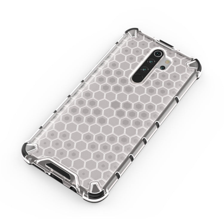 For Xiaomi Redmi Note 8 Pro Shockproof Honeycomb PC + TPU Case(Blue)