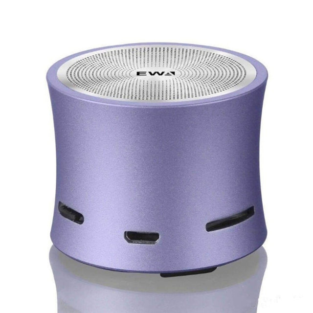 EWA A104 Bluetooth Speaker MP3 Player Portable Speaker Metallic USB Input MP3 Player Stereo Multimedia Speaker(Blue)