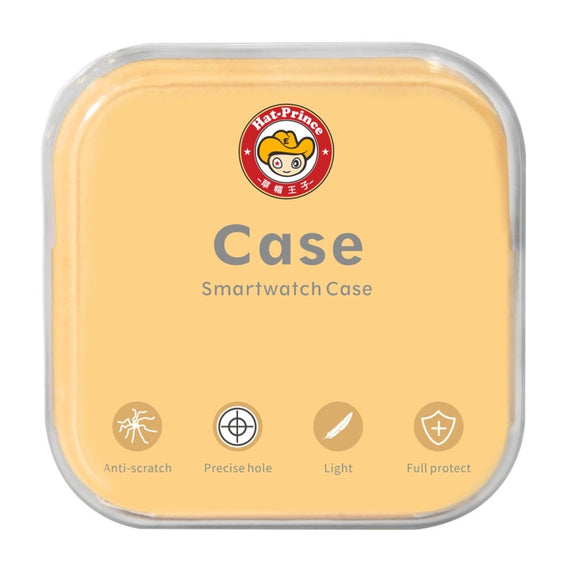 ENKAY Hat-prince Full Coverage PC Case + Tempered Glass Protector for Apple Watch Series 5 / 4 44mm(White)