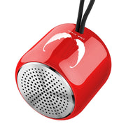 M9 Bluetooth5.0 Subwoofer Portable Speaker Aluminium Alloy Body Music Player(Red)