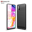For Galaxy A51 Brushed Texture Carbon Fiber TPU Case(Black) - free shipping - PMC TechLife - Order now!