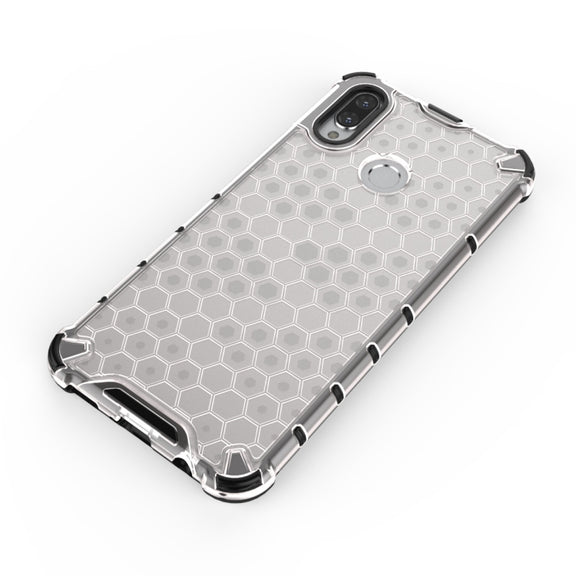 For Huawei Nova 3i  Shockproof Honeycomb PC + TPU Case(Blue)