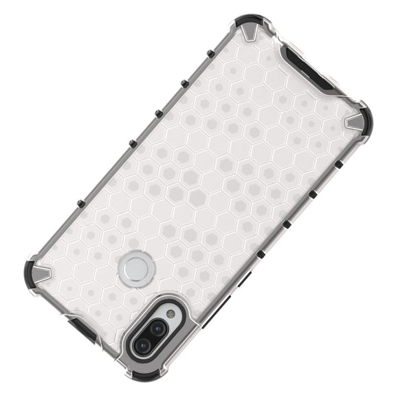 For Huawei Nova 3i  Shockproof Honeycomb PC + TPU Case(Blue)
