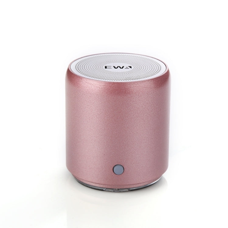 EWA A107 TWS Portable Super Mini Subwoofer Water-resistant Bluetooth Speaker(Rose Gold)