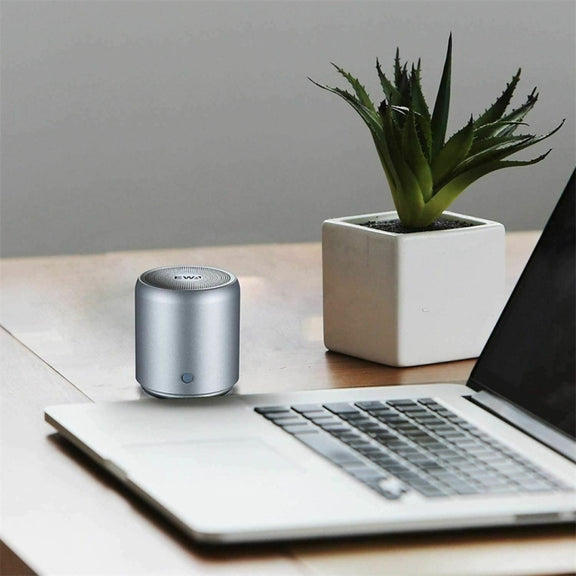 EWA A107 TWS Portable Super Mini Subwoofer Water-resistant Bluetooth Speaker(Rose Gold)
