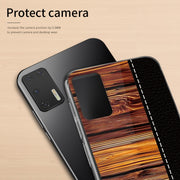 For Huawei P40 PINWUYO Pindun Series Slim 3D Flashing All-inclusive PC Case(Brown)