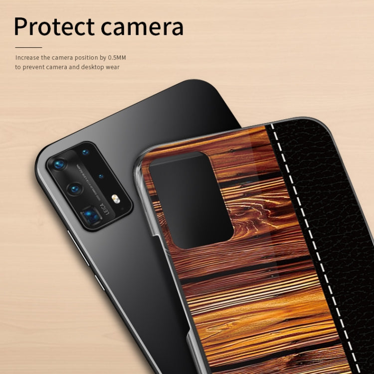 For Huawei P40 Pro PINWUYO Pindun Series Slim 3D Flashing All-inclusive PC Case(Black)
