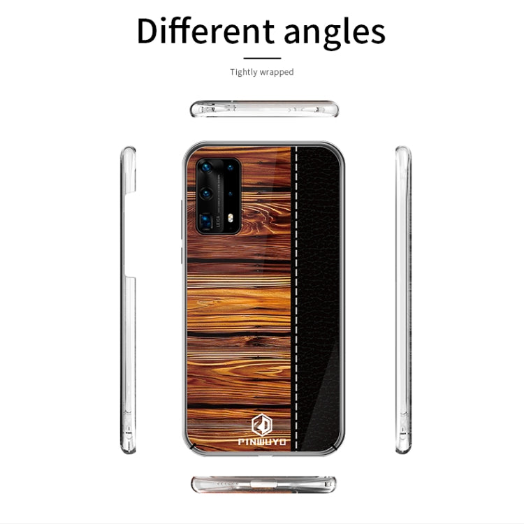 For Huawei P40 Pro PINWUYO Pindun Series Slim 3D Flashing All-inclusive PC Case(Red)