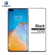 For Huawei P40 PINWUYO 9H 2.5D Full Screen Tempered Glass Film(Black)