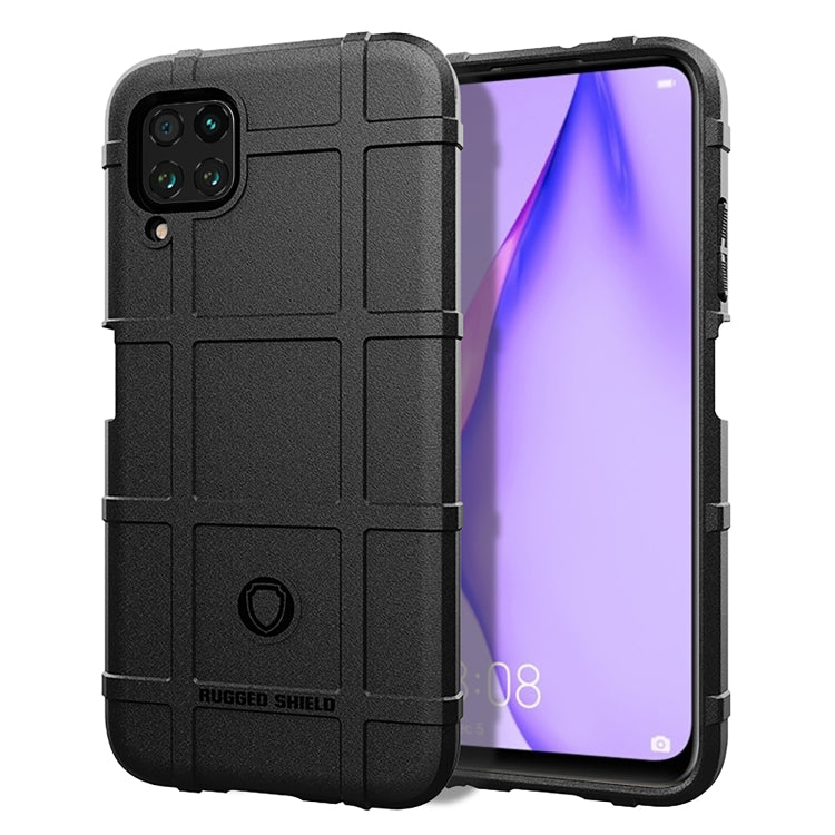For Huawei P40 Lite / Nova 6S / Nova 7i Full Coverage Shockproof TPU Case(Black)
