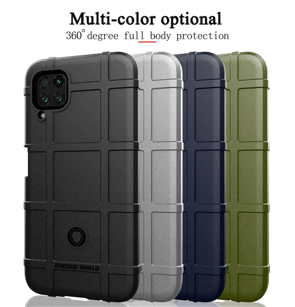 For Huawei P40 Lite / Nova 6S / Nova 7i Full Coverage Shockproof TPU Case(Black)