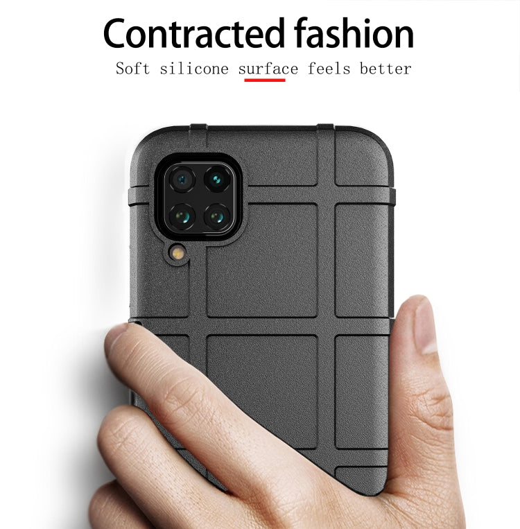 For Huawei P40 Lite / Nova 6S / Nova 7i Full Coverage Shockproof TPU Case(Black)