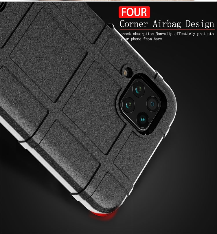 For Huawei P40 Lite / Nova 6S / Nova 7i Full Coverage Shockproof TPU Case(Black)