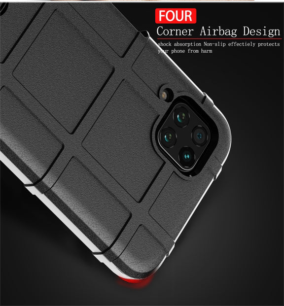 For Huawei P40 Lite / Nova 6S / Nova 7i Full Coverage Shockproof TPU Case(Black)