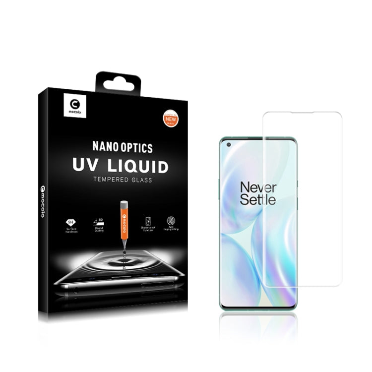 For Oneplus 8 mocolo 9H 3D Full Screen UV Screen Film