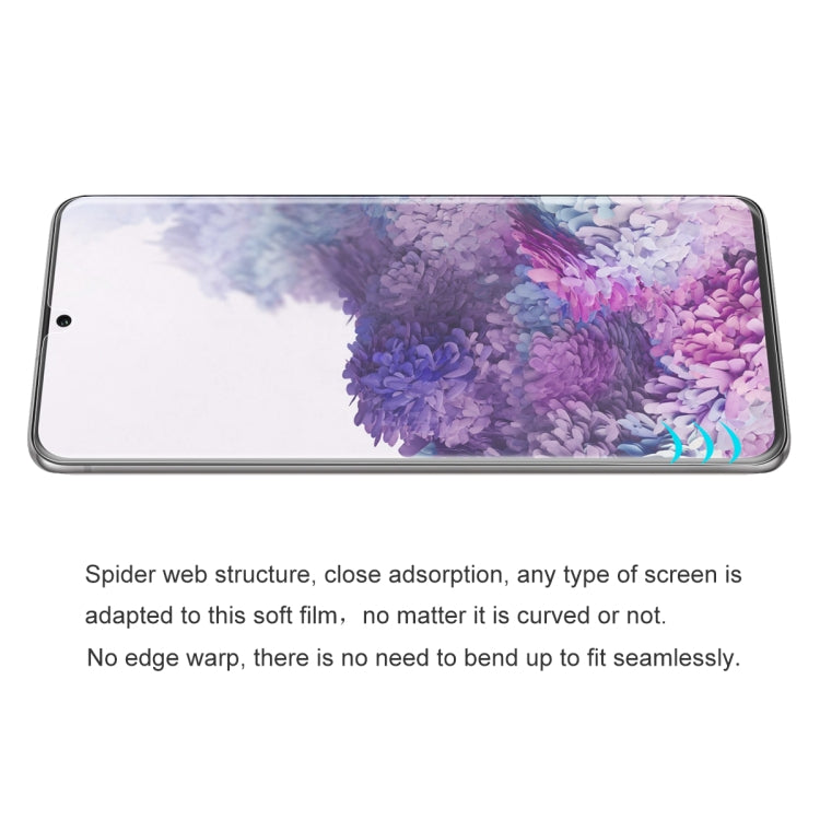 For Galaxy S20 Ultra 2 PCS ENKAY Hat-Prince 0.1mm 3D Full Screen Protector Explosion-proof Hydrogel Film
