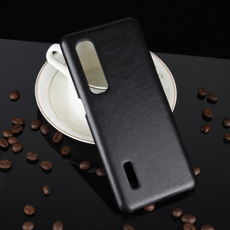 For Oppo Find X2 Pro Shockproof Litchi Texture PC + PU Case(Black)