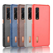 For Oppo Find X2 Pro Shockproof Litchi Texture PC + PU Case(Black)