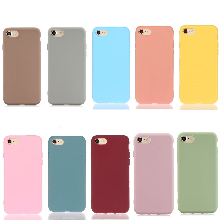 For Xiaomi Redmi K30 Solid Color Frosted TPU  Phone Case(Gray)