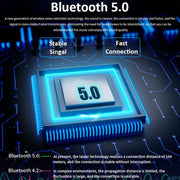 T&G TG191 10W Water-resistant Bluetooth Speaker Stereo Double Diaphragm Subwoofer Portable Audio FM Radio(Blue)