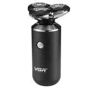 VGR V-317 5W USB Omnidirectional Three-dimensional Floating Three-network Electric Shaver