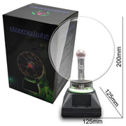 3 inch Crystal Magic Ball Glass Sphere Light Home Decor Novelty Lighting Lamp
