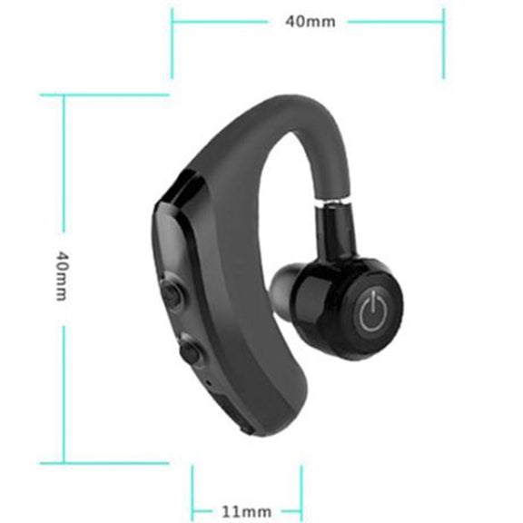 CIRCE K5 Handsfree Wireless Bluetooth Earphone Car Handsfree Bluetooth Headsets Phone Earphones with Mic(Black)