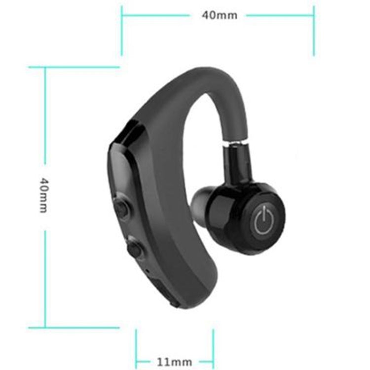 CIRCE K5 Handsfree Wireless Bluetooth Earphone Car Handsfree Bluetooth Headsets Phone Earphones with Mic(Black)