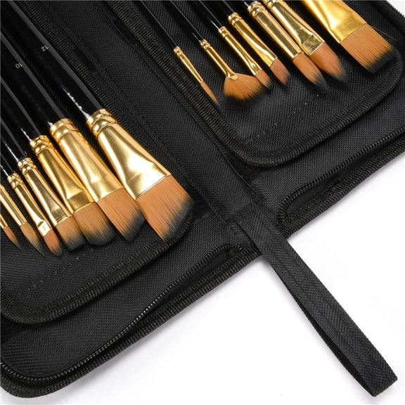 Professional Painting Art Nylon Wool Gouache Acrylic Brush Watercolor Pen Set
