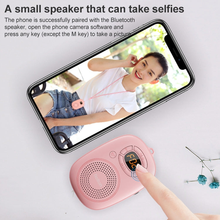 Rolton E200 Mobile Phone Wireless Bluetooth Speaker Mini Portable Outdoor Small Audio Subwoofer Speaker(Blue)
