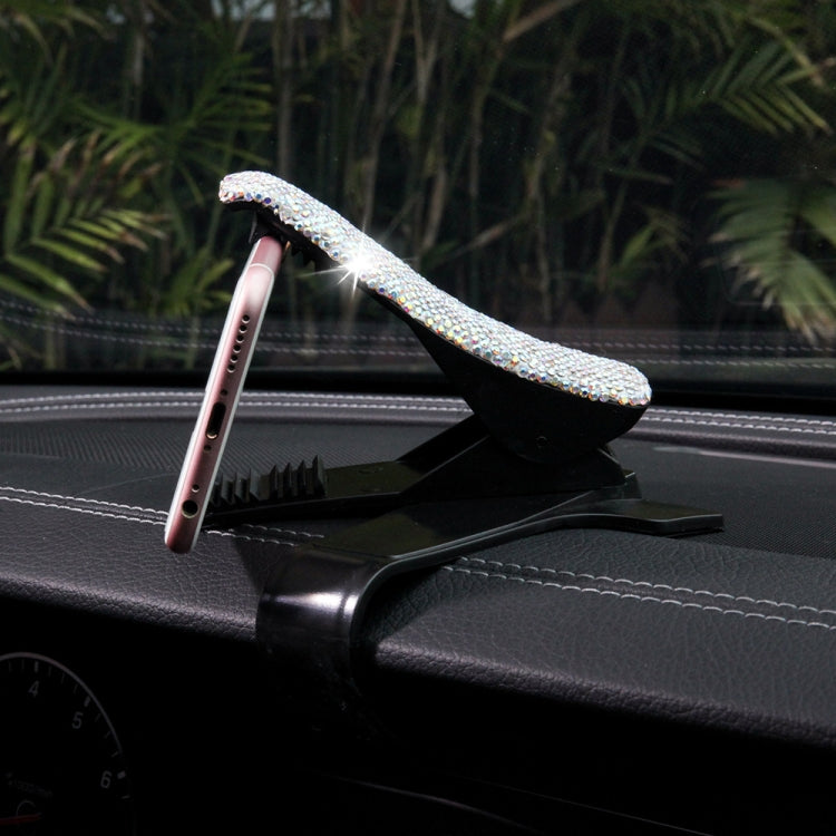 Diamond Car Phone Holder 360 Degree Rotating Creative Car Dashboard Mobile Holders(AB)