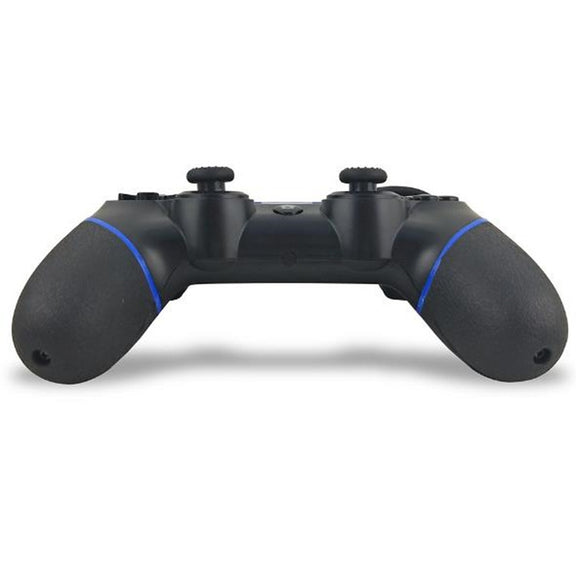 For PS4 Handle Wired Handle Cable Game Controller(Black Blue)