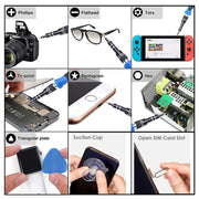 110 in 1 Magnetic Plum Screwdriver Mobile Phone Disassembly Repair Tool(Blue)