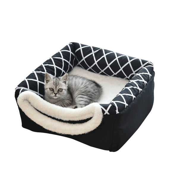 Cat Nest Capsule Four Seasons Universal Closed Cat Bed, Size:XL(Gray)