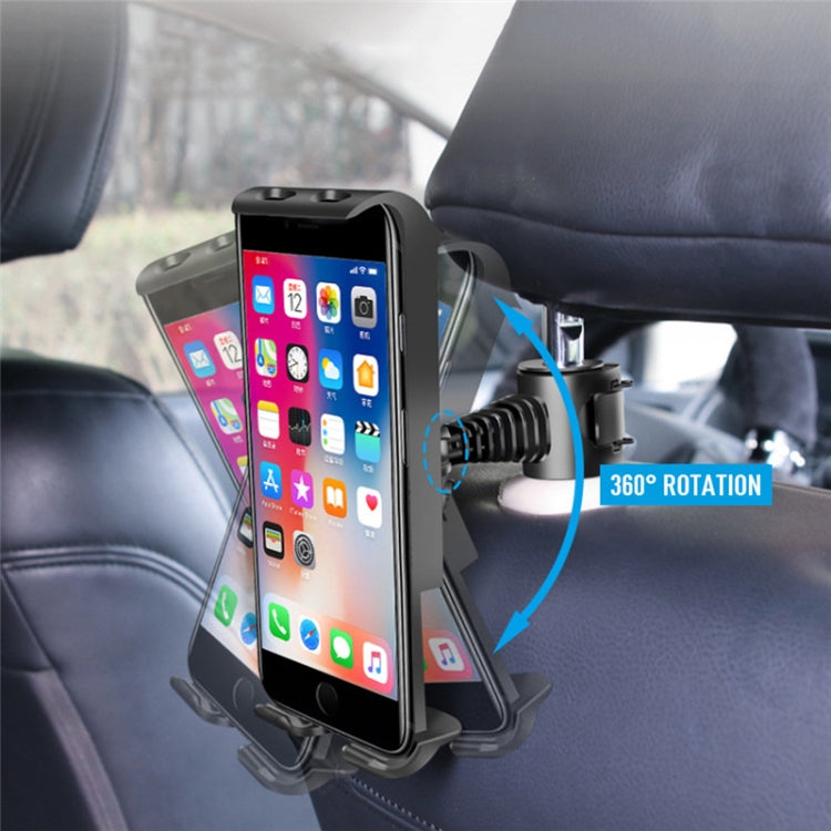 Universal Adjustable Car Tablet Stand Holder Car Seat Back Bracket For 4-11 Inch Tablet(Red)