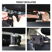 Universal Adjustable Car Tablet Stand Holder Car Seat Back Bracket For 4-11 Inch Tablet(Red)