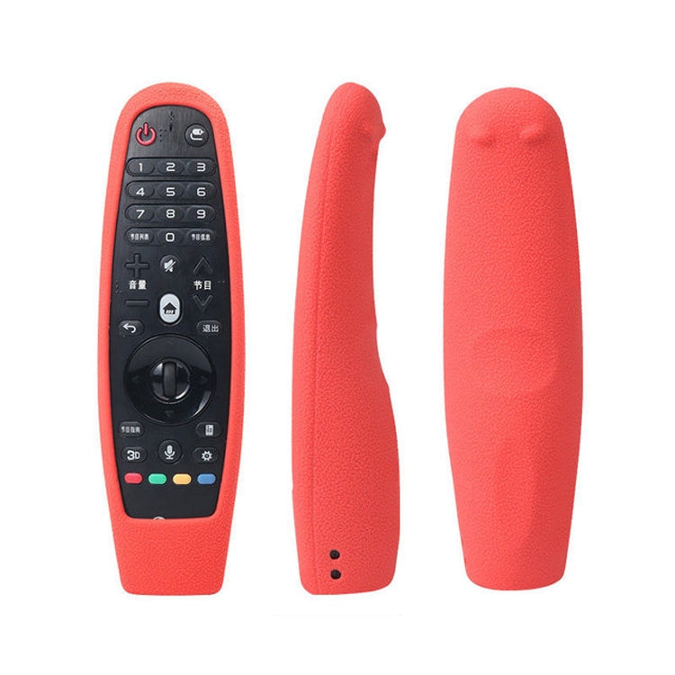Suitable for LG Smart TV Remote Control Protective Case AN-MR600 AN-MR650a Dynamic Remote Control Silicone Case(Fluorescent Green)