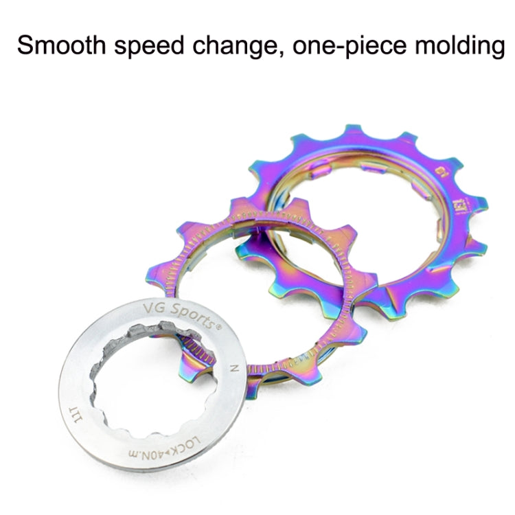 VG Sports Split Mountain Bike Lightweight Cassette Flywheel, Style:12 Speed 50T