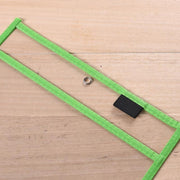 Erasable Hanging PVC A4 Transparent Sewing Red Document Dry Erase Bag, Size:21x30cm(Green)