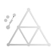 JSK-P22 Smart RGB Mosaic Light Rhythm Light Support Amazon Alexa / Google Assistant /DuerOS EU Plug(White) - Novelty Lighting by PMC TechLife | Online Shopping South Africa | PMC TechLife