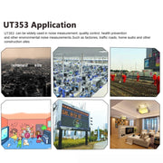 UNI-T UT353  30~130dB Noise Measuring Instrument Audio Sound Level Meter