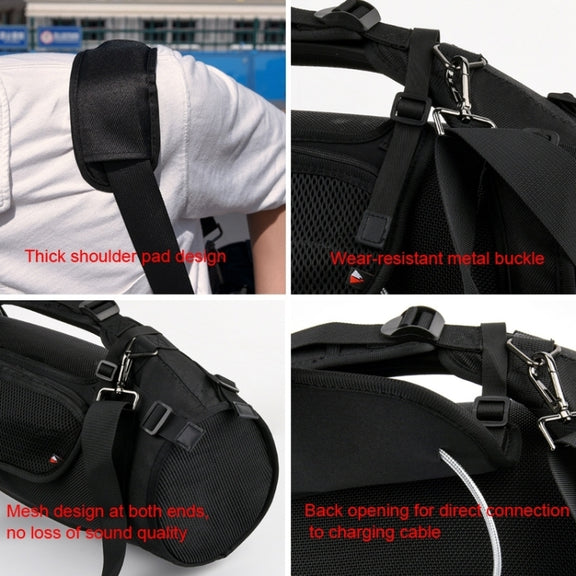 For JBL Boombox Bluetooth Speaker Single-Shoulder Strap Storage Bag Without Phone Bag(Camouflage)