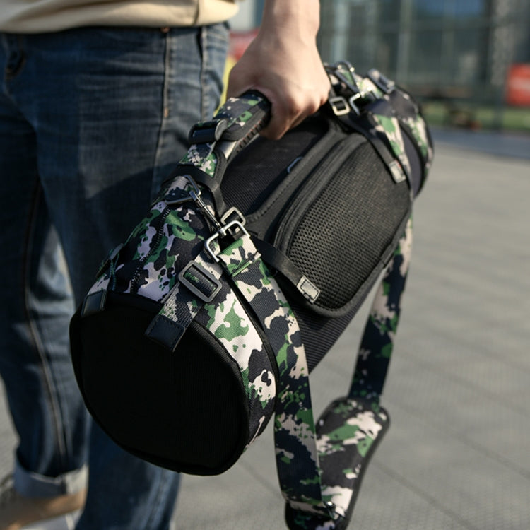 For JBL Boombox Bluetooth Speaker Single-Shoulder Strap Storage Bag Without Phone Bag(Camouflage)